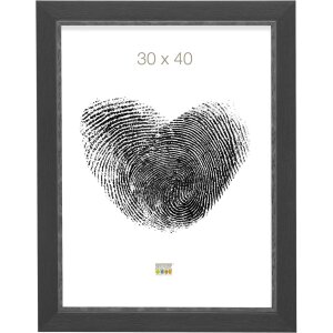 Portarretratos plástico negro 20,0 x28,0 cm S45CF
