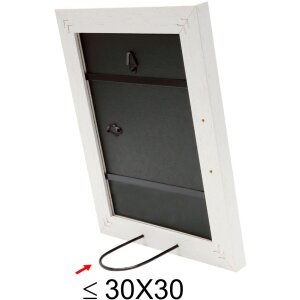 Marco madera blanco 30,0 x40,0 cm S43XF