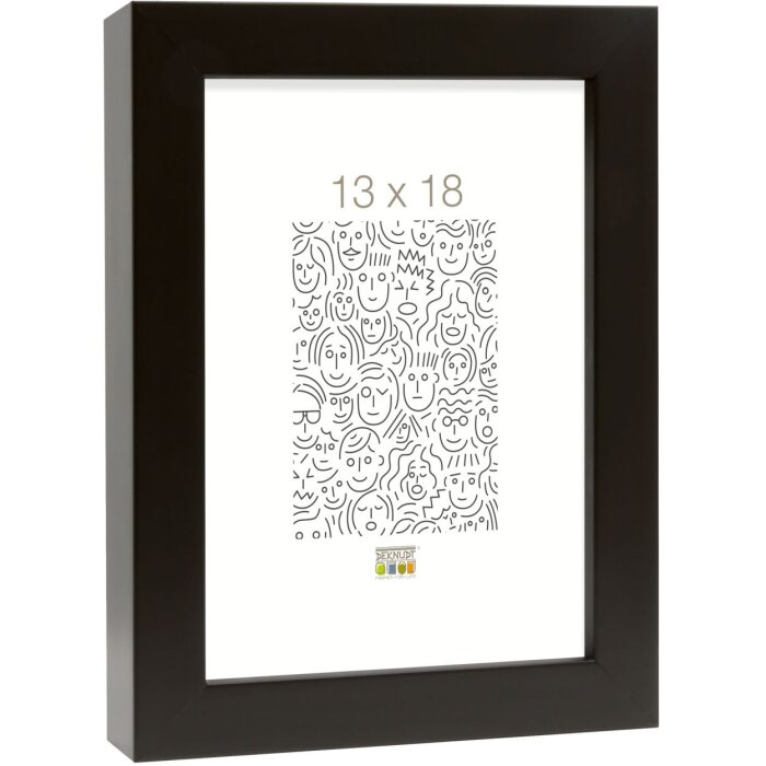 Marco madera negro 10,0 x15,0 cm S43DL