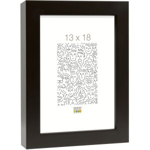 Marco madera negro 10,0 x15,0 cm S43DL