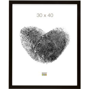 Marco madera negro 24,0 x30,0 cm S43DL