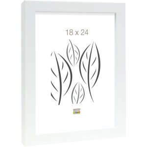 Marco madera blanco 20,0 x25,0 cm S43DL