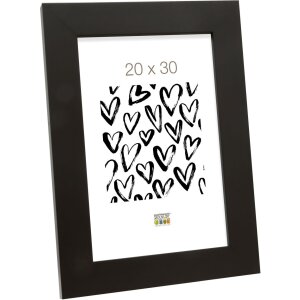 Marco de madera Deknudt S43BK negro 13x18 cm