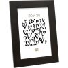 Marco madera negro 20,0 x25,0 cm S43BK