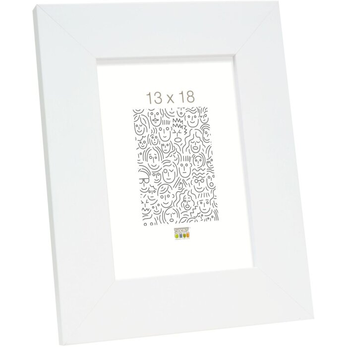 Marco madera blanco 20,0 x25,0 cm S43BK