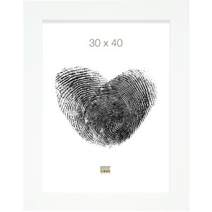 Marco madera blanco 24,0 x30,0 cm S43BK