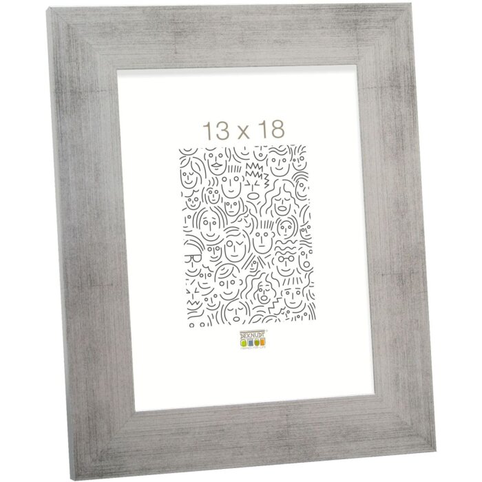 Marco madera plata 18,0 x24,0 cm S43BD