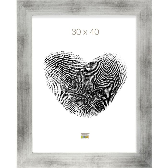 Marco madera plata 30,0 x40,0 cm S43BD