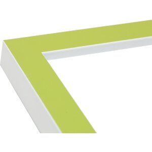 Marco madera verde-blanco 20,0 x30,0 cm S43AL