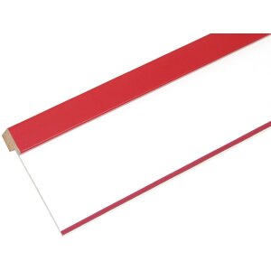 Marco de madera S43AK4 rojo 20x25 cm (15x20 cm)