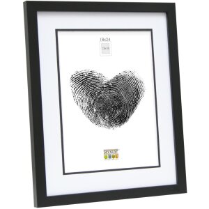 Marco de madera S43AK2 negro 24x30 cm (18x24 cm)