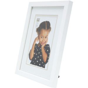 Marco de madera S43AK1 blanco 15x20 cm (10x15 cm)
