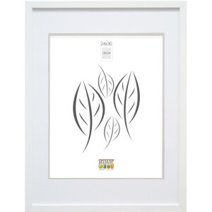 Marco de madera S43AK1 blanco 15x20 cm (10x15 cm)