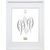 Marco de madera S43AK1 blanco 40x50 cm (30x40 cm)