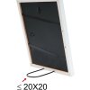 Marco de madera S43AK1 blanco 40x50 cm (30x40 cm)