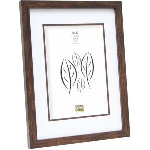 Marco de madera Deknudt S43AH3 marrón 30x30 cm (20x20 cm)