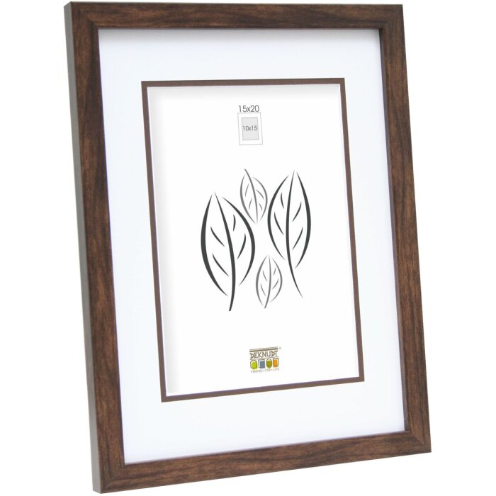 Marco de madera S43AH3 marrón 40x50 cm (30x40 cm)