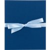 Goldbuch Linen Leporello Carpeta Linum azul 10 fotos 13x18 cm