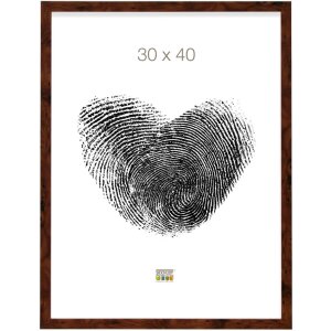 Marco S43AG2 madera burl 18,0 x24,0 cm