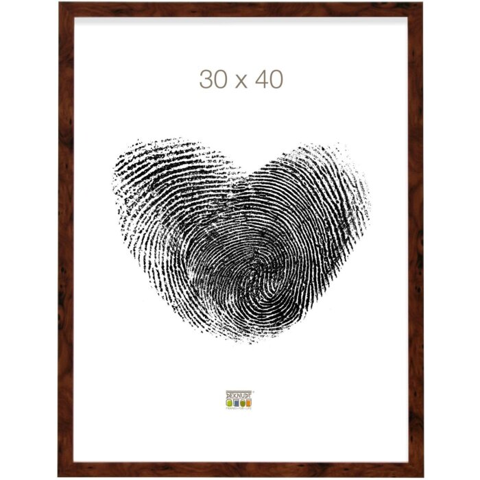 Marco S43AG2 madera burl 30,0 x40,0 cm