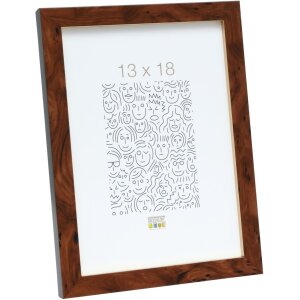 Marco S43AG2 madera burl 30,0 x40,0 cm