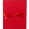 Goldbuch Leporello Carpeta Linum lino rojo 10 fotos 13x18 cm