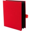 Goldbuch Leporello Carpeta Linum lino rojo 10 fotos 13x18 cm