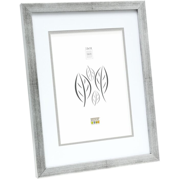 S43AD1P1 Marco madera plata 20x25 cm passepartout