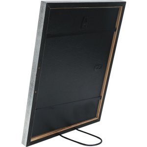 S43AD1P1 Marco madera plata 30x40 cm passe-partout