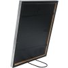 S43AD1P1 Marco madera plata 30x40 cm passe-partout