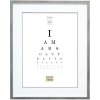 S43AD1P1 Marco madera plata 30x40 cm passe-partout