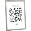 Marco de madera S43AD1 plata 20x20 cm