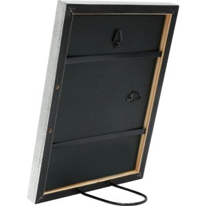 Marco de madera Deknudt S43AD1 plata 20x25 cm