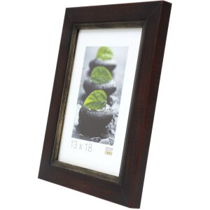 Marco madera negro-marrón 10,0 x15,0 cm S42LF