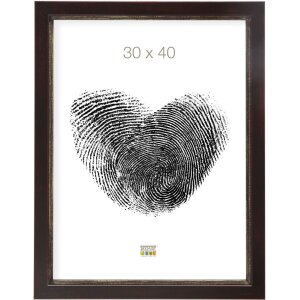 Marco madera negro-marrón 10,0 x15,0 cm S42LF