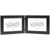 Marco doble S41VH2H2H plástico negro 10,0 x15,0 cm
