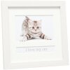 Deknudt Marco Animal Gato 10x15 cm blanco