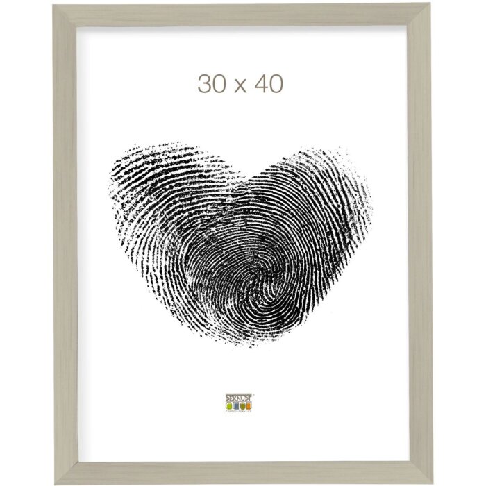 Marco S41VD4 plástico plateado 20,0 x25,0 cm