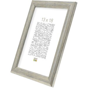 Marco plata S40CD2 madera 10,0 x15,0 cm