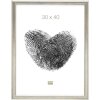 Marco plata S40CD2 madera 30,0 x45,0 cm