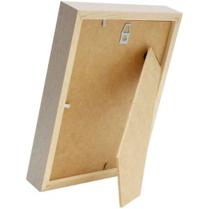 Marco con passepartout madera taupe 13,0 x18,0 cm;10,0 x15,0 cm S223K