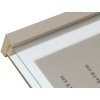 Marco con passepartout madera taupe 13,0 x18,0 cm;10,0 x15,0 cm S223K