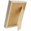 Marco con passepartout madera taupe 13,0 x18,0 cm;10,0 x15,0 cm S223K