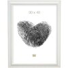 Marco madera blanco-beige 30,0 x45,0 cm S221H