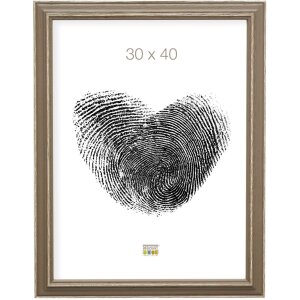 Marco de fotos Deknudt madera beige 21,0 x29,7 cm S221F