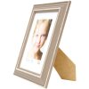 Marco de fotos Deknudt madera beige 21,0 x29,7 cm S221F