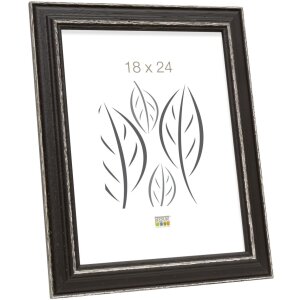 Marco madera negro 30,0 x45,0 cm S221F