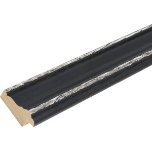 Marco madera negro 30,0 x45,0 cm S221F