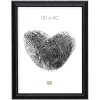 Marco madera negro 30,0 x45,0 cm S221F