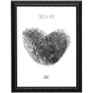 Marco madera negro 50,0 x70,0 cm S221F